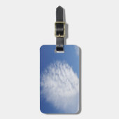 Schöne, große Wolke Gepäckanhänger (Vorderseite vertikal)
