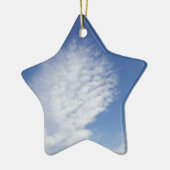 Schöne, große Wolke Keramikornament (Links)