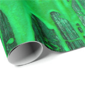 Schöne, grüne alte Oberfläche mit Tropfen-Textur - Geschenkpapier (Rolleneckpunkt)