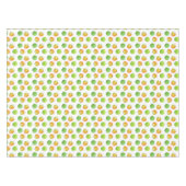 Schöne grüne Äpfel auf weißem Tablett Tischdecke (Vorderseite (Horizontal))