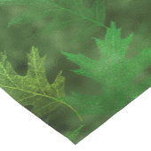 Schöne grüne Blätter Herbst Herbst Kurzer Tischläufer (Ecke)