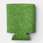 Schöne grüne Grastextur vom Golfplatz Dosenkühler (Rückseite)