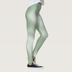 Schöne grüne Klassik schattige Weiß Leggings