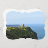 Schöne grüne Klippen von Moher Einladung (Vorne/Hinten)