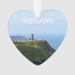Schöne grüne Klippen von Moher Ornament
