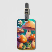 Schöne, grüne niedliche Säuglingszimmer Gepäckanhänger (Vorderseite Vertikal)