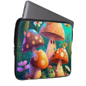 Schöne, grüne niedliche Säuglingszimmer Laptopschutzhülle (Vorne Rechts)