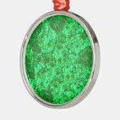 Schöne grüne Ornament (Links)