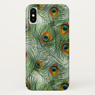 Schöne grüne Pfau-Feder Case-Mate iPhone Hülle