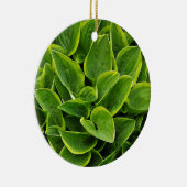 Schöne grüne Pflanze Keramik Ornament (Rechts)