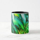 Schöne grüne Version von Seafoam Tasse (Zentrum)