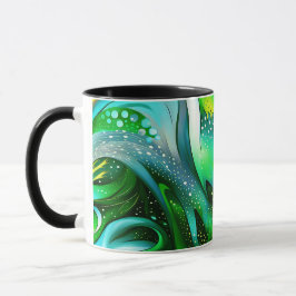 Schöne grüne Version von Seafoam Tasse