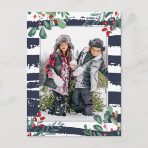 Schöne Grüße   Foto-Feiertagskarte Feiertagspostkarte