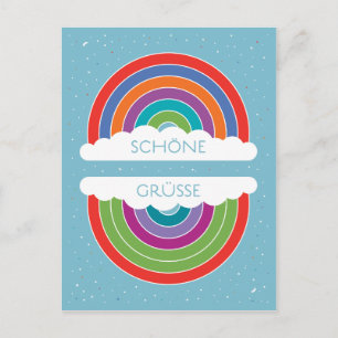 Schöne Grüße Postkarte