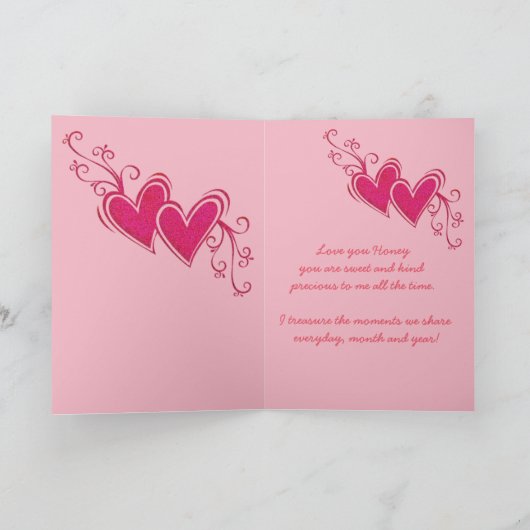 SCHÖNE grüßende AUSDRÜCKE Karte (Innenseite)