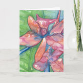 Schöne Grußkarte Karte (Vorderseite)