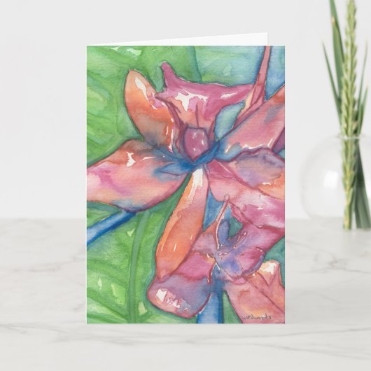 Schöne Grußkarte Karte (Vorderseite)