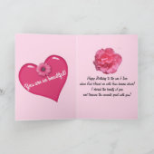 SCHÖNE Grußkarte Karte (Innenseite)