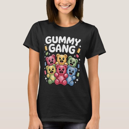 Schöne Gummibärentechnik für Männer Frauen Kinder T-Shirt (Vorderseite)