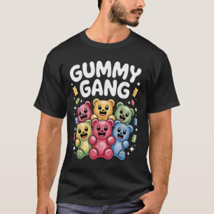Schöne Gummibärentechnik für Männer Frauen Kinder  T-Shirt