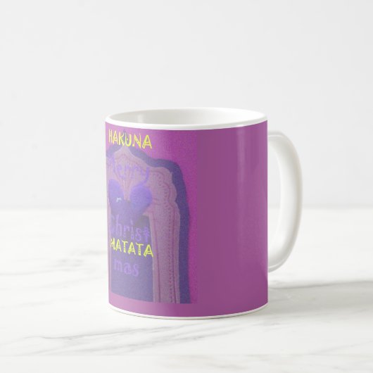 Schöne Hakuna Matata Tasse Wrap Image (VorderseiteRechts)