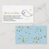 Schöne Halloween Baby Showbücher für Baby Begleitkarte (Vorne/Hinten)