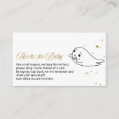 Schöne Halloween Baby Showbücher für Baby Begleitkarte (Vorderseite)