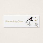 Schöne Halloween Baby Shower Measure Bly Card (Vorderseite)