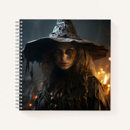 Schöne Halloween-Phantastische Illustration Notizblock