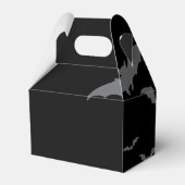 SCHÖNE HALLOWEGE BAT-KARTE GESCHENKSCHACHTEL (Rückseite)