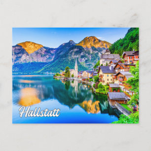 Schöne Hallstatt, Österreich Postkarte