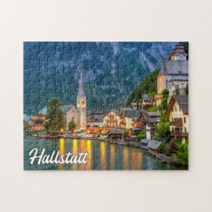 Schöne Hallstatt, Österreich Puzzle