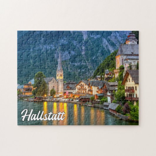 Schöne Hallstatt, Österreich Puzzle (Horizontal)