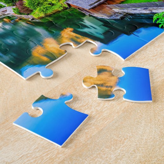 Schöne Hallstatt, Österreich Puzzle (Seite)
