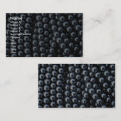Schöne Hämatitperlen auf Schnüren Visitenkarte (Vorne/Hinten)