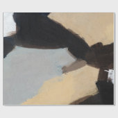 Schöne Hand gemalt minimalistisch. Modernes Stück Geschenkpapier (Flach)