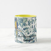 Schöne handbemalte, gefährdete Maca Tasse (Zentrum)