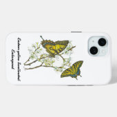 Schöne handbemalte Schmetterlingssonde Case-Mate iPhone Hülle (Rückseite (Horizontal))