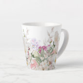 Schöne handgemalte Blumendrucke Milchtasse (Rechte Ecke)
