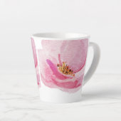 Schöne, handgemalte Peony Print Milchtasse (Rechte Ecke)