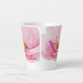 Schöne, handgemalte Peony Print Milchtasse (Vorderseite)