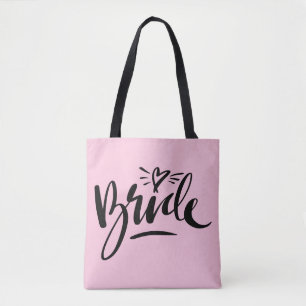 Schöne handgemietete BRIDE Hochzeitstasche Tasche
