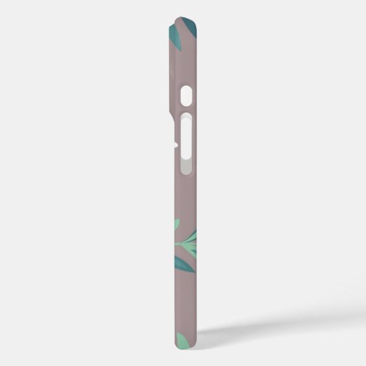 Schöne handgestrichene Foliage Case-Mate iPhone Hülle (Rückseite / Links)