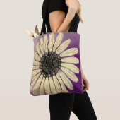 Schöne handgezeichnete Blume Tote Tasche (Von Nahem)
