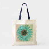 Schöne Handgezeichnete Blume Tote Tasche (Vorne)