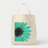 Schöne handgezeichnete Blume Tragetasche (Vorne)