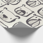 Schöne handgezeichnete doodles Abbildung p Geschenkpapier (Ecke)