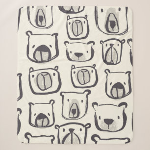 Schöne handgezeichnete doodles Abbildung p Sherpadecke