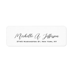 Schöne Handschrift kreativ Trendy White