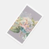 Schöne Handtücher von Pastel Hydrangea Serviette (Ecke)